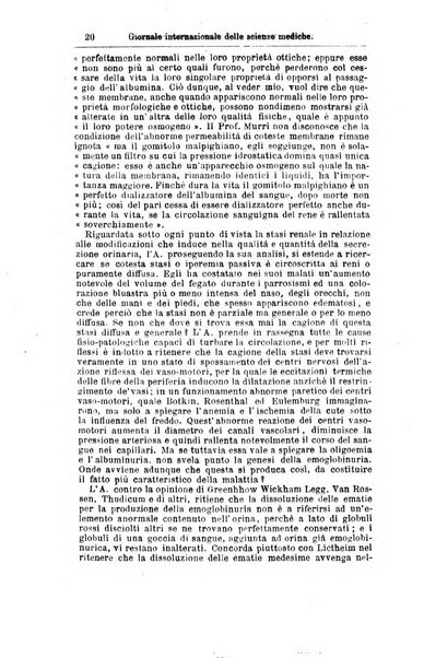 Giornale internazionale delle scienze mediche