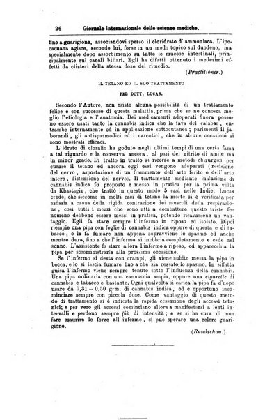 Giornale internazionale delle scienze mediche