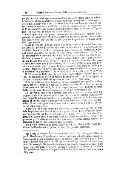 Giornale internazionale delle scienze mediche