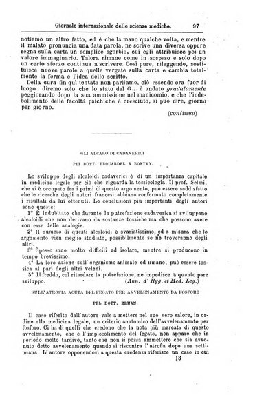 Giornale internazionale delle scienze mediche