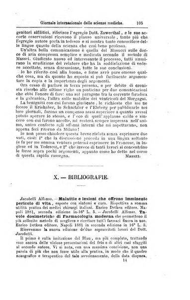 Giornale internazionale delle scienze mediche