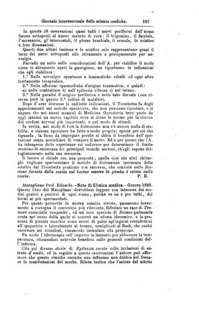 Giornale internazionale delle scienze mediche