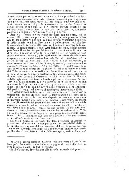 Giornale internazionale delle scienze mediche