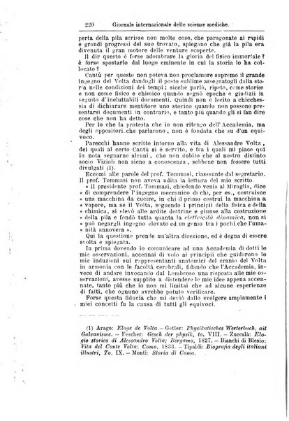 Giornale internazionale delle scienze mediche