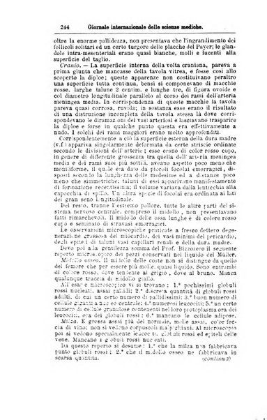 Giornale internazionale delle scienze mediche