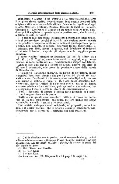 Giornale internazionale delle scienze mediche