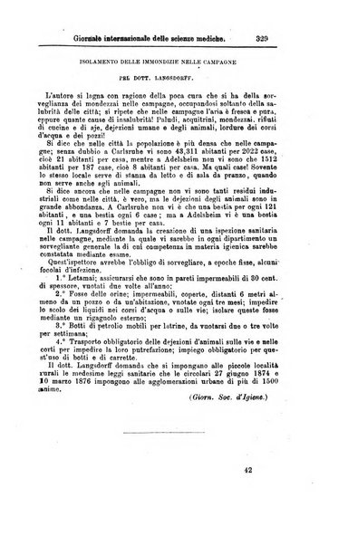 Giornale internazionale delle scienze mediche