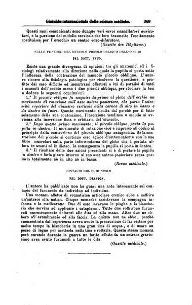 Giornale internazionale delle scienze mediche