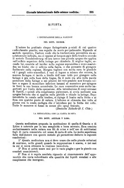 Giornale internazionale delle scienze mediche