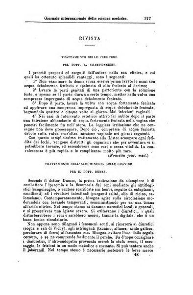 Giornale internazionale delle scienze mediche