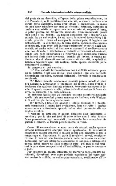 Giornale internazionale delle scienze mediche