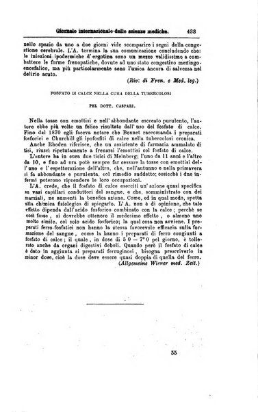 Giornale internazionale delle scienze mediche