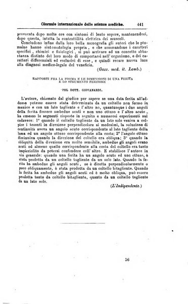 Giornale internazionale delle scienze mediche