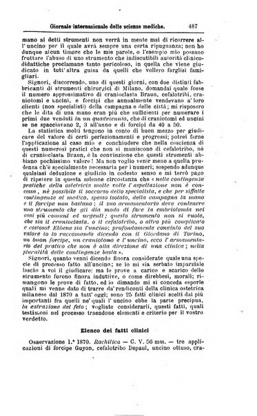 Giornale internazionale delle scienze mediche