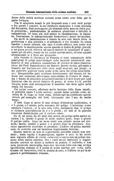 Giornale internazionale delle scienze mediche