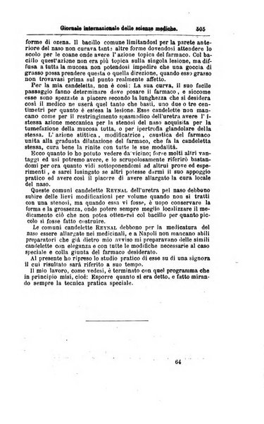 Giornale internazionale delle scienze mediche