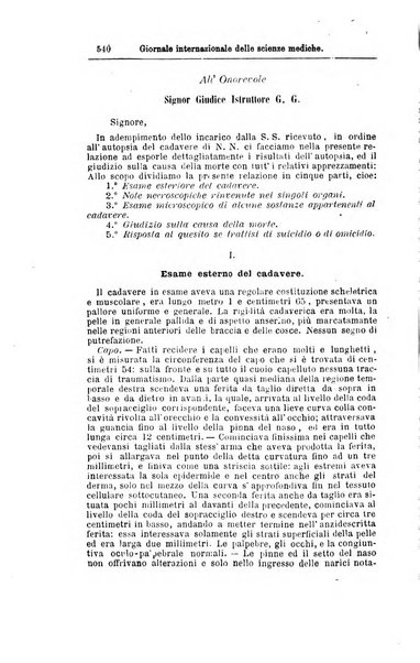 Giornale internazionale delle scienze mediche