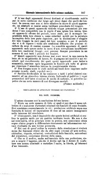 Giornale internazionale delle scienze mediche