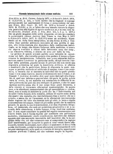 Giornale internazionale delle scienze mediche