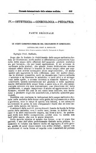 Giornale internazionale delle scienze mediche