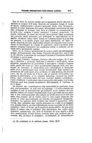 Giornale internazionale delle scienze mediche