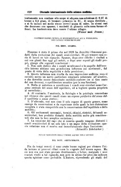 Giornale internazionale delle scienze mediche