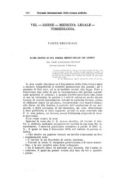 Giornale internazionale delle scienze mediche