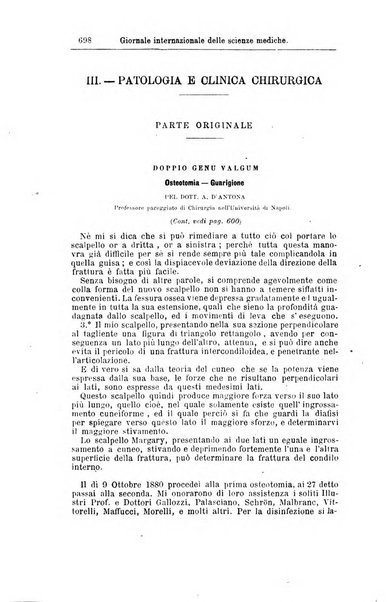 Giornale internazionale delle scienze mediche