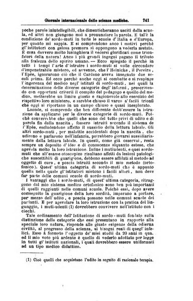 Giornale internazionale delle scienze mediche