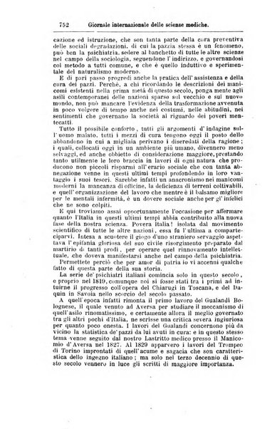 Giornale internazionale delle scienze mediche