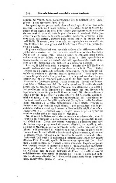 Giornale internazionale delle scienze mediche