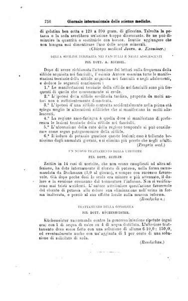 Giornale internazionale delle scienze mediche