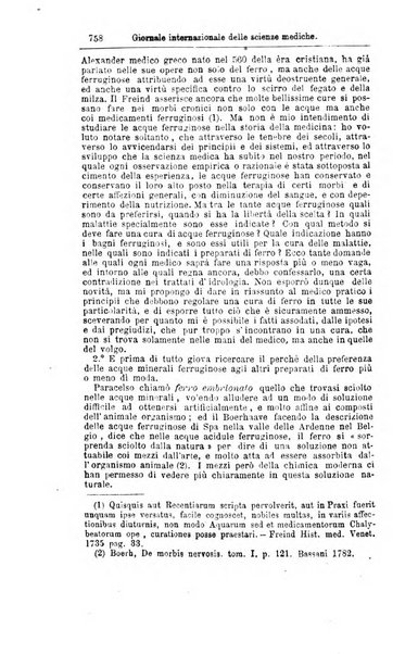 Giornale internazionale delle scienze mediche