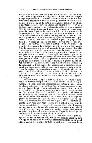 Giornale internazionale delle scienze mediche