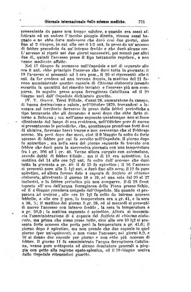 Giornale internazionale delle scienze mediche