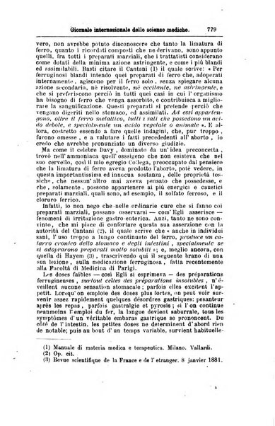 Giornale internazionale delle scienze mediche