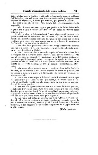 Giornale internazionale delle scienze mediche