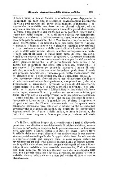 Giornale internazionale delle scienze mediche