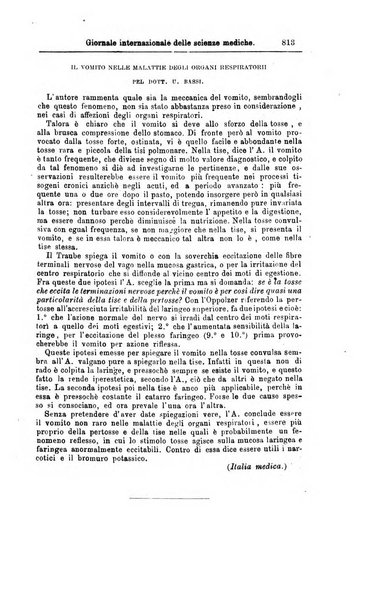 Giornale internazionale delle scienze mediche