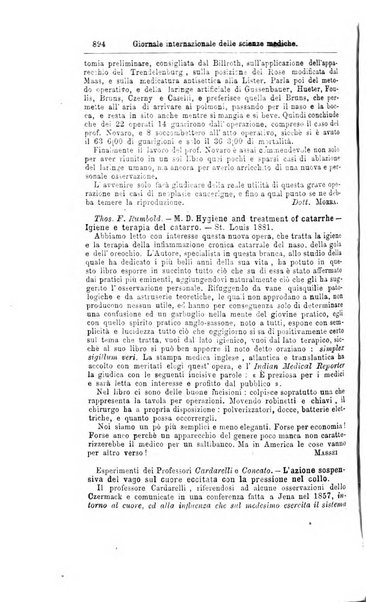 Giornale internazionale delle scienze mediche