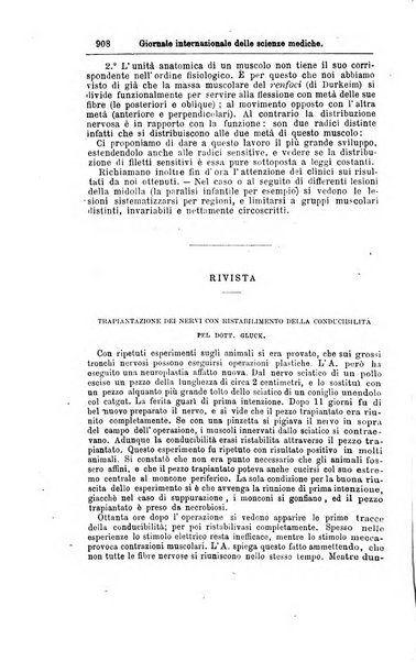 Giornale internazionale delle scienze mediche