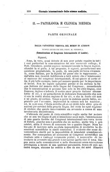 Giornale internazionale delle scienze mediche