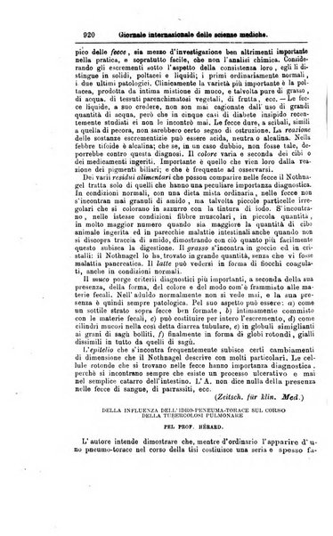 Giornale internazionale delle scienze mediche