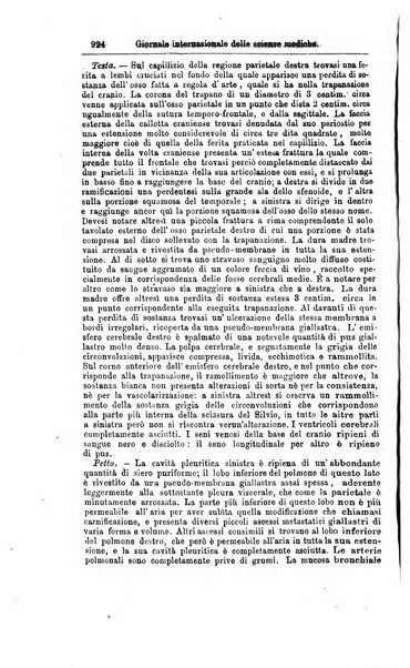 Giornale internazionale delle scienze mediche