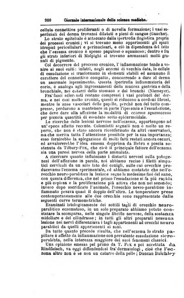 Giornale internazionale delle scienze mediche