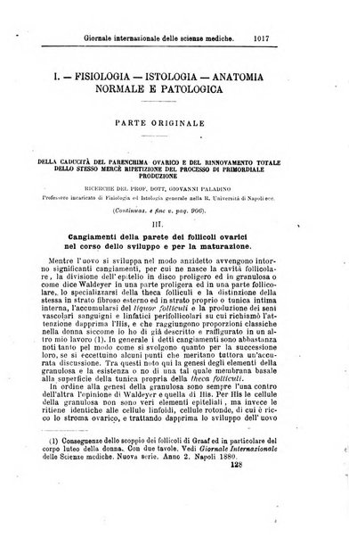 Giornale internazionale delle scienze mediche