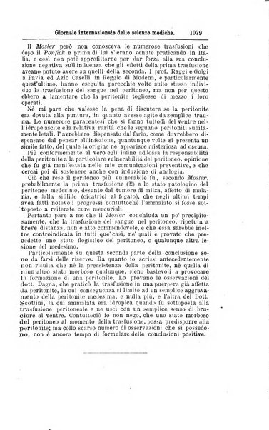 Giornale internazionale delle scienze mediche