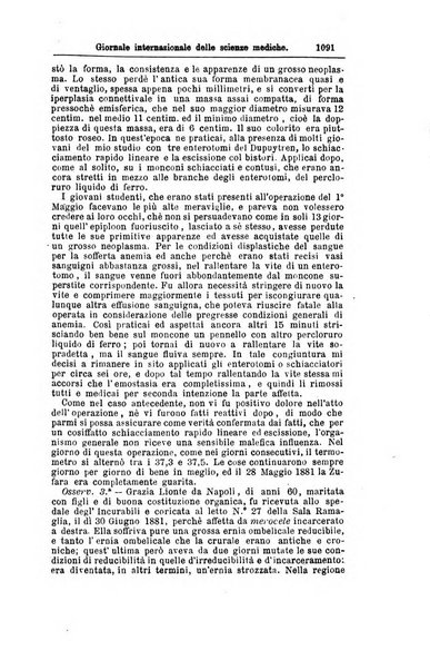 Giornale internazionale delle scienze mediche