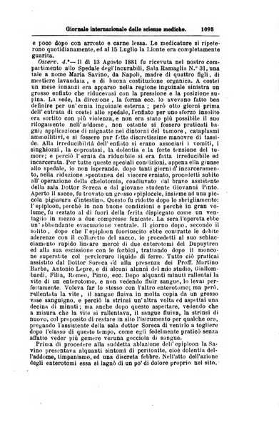 Giornale internazionale delle scienze mediche