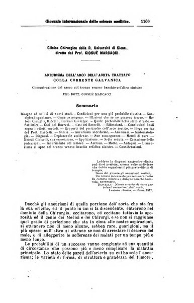 Giornale internazionale delle scienze mediche